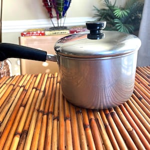 Revere Ware 3 qt. saucepan, tri-ply with lid