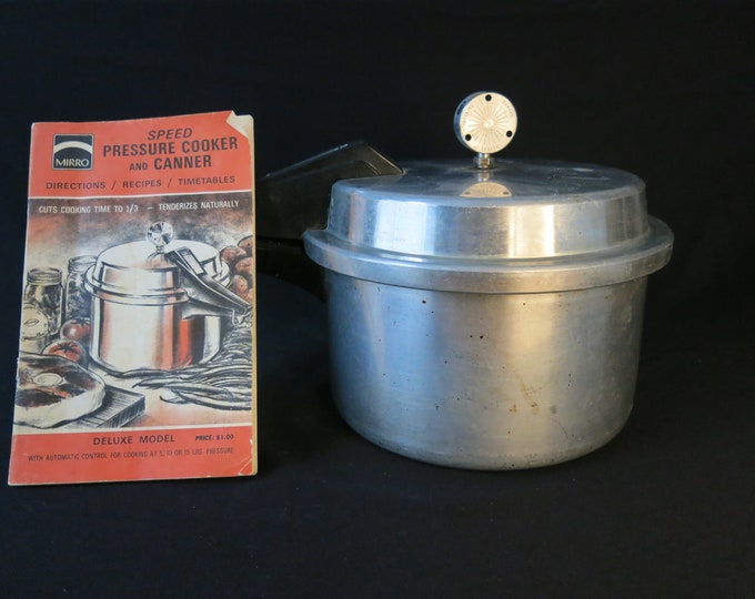 Mirromatic M0594 4 Qt Pressure Cooker With Book and Jiggler Etsy