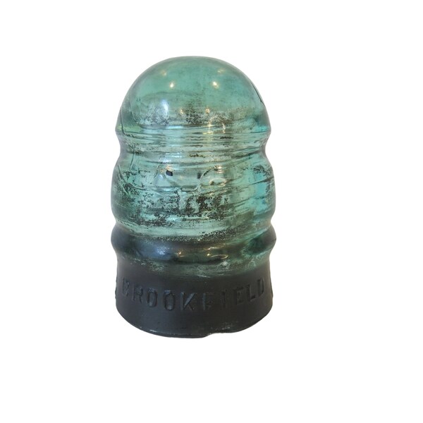 Brookfield New York glass insulator