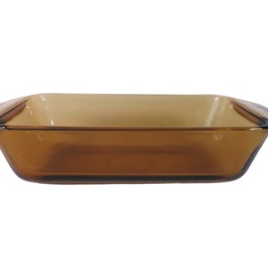 Anchor Hocking 442, 1.5 pint loaf pan Amber