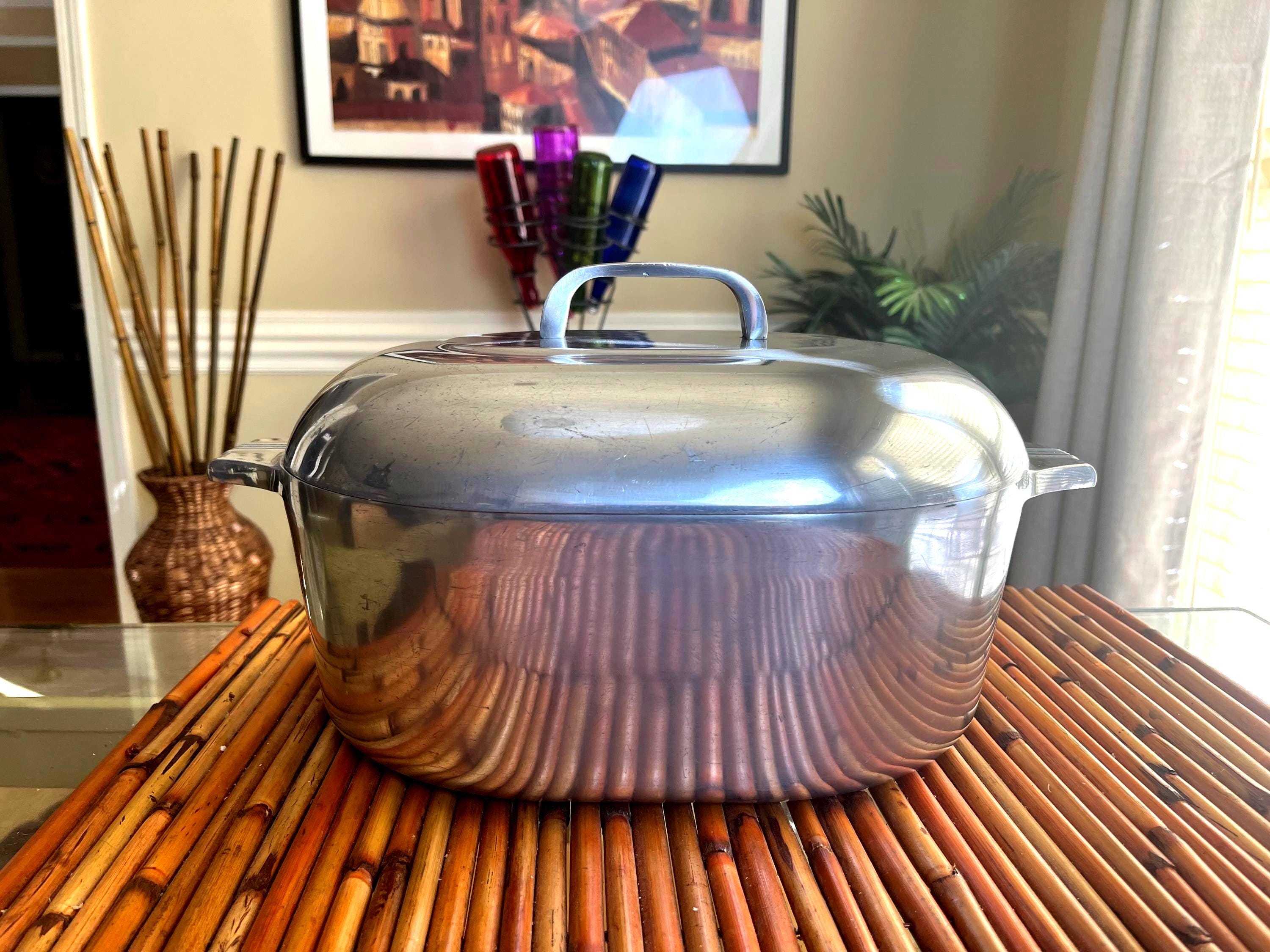 Wagner Ware Magnalite Aluminum 4265 P 8 Qt Roaster 1950's - Etsy