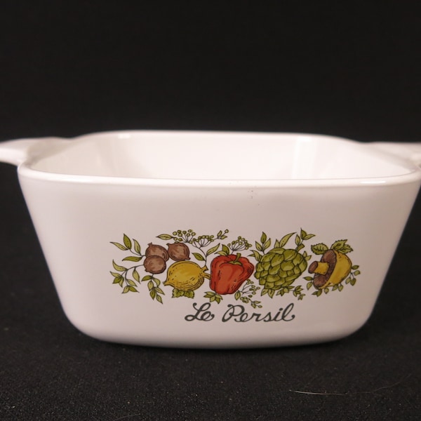 Corning Ware P-43-B 2 3/4 cup Spice of Life casserole dish