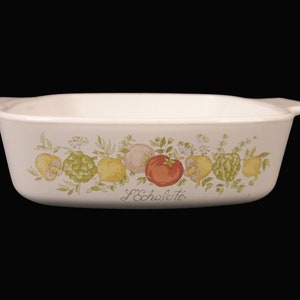 Corning Ware Spice of Life A-1-B casserole dish