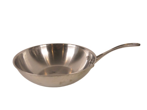 10 Stainless Steel Wok