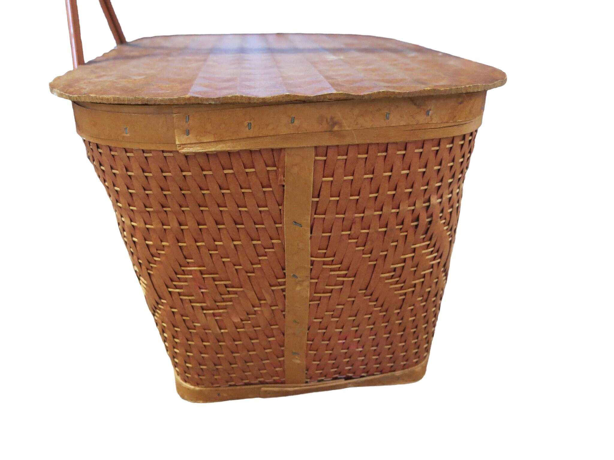 Redmon Wicker Picnic Basket Etsy