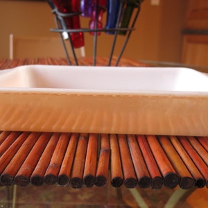 Fire King loaf pan 410 Peach lustre
