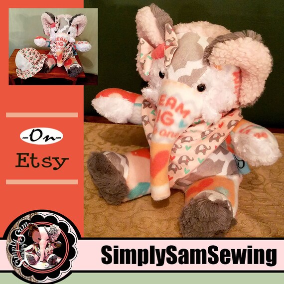 etsy personalized stuffed animal