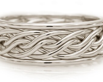 Truly Woven - 8mm Six Strand Open Weave- Handwoven Braided Wedding