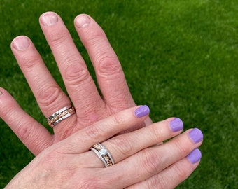 Braided Cord of Three™ Christian Wedding Rings With Standard