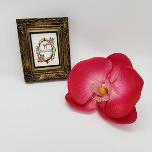 Hot Pink Orchid Hair Flower