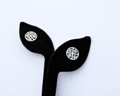 James Avery 4 Four Seasons Post Earrings Retired Rare