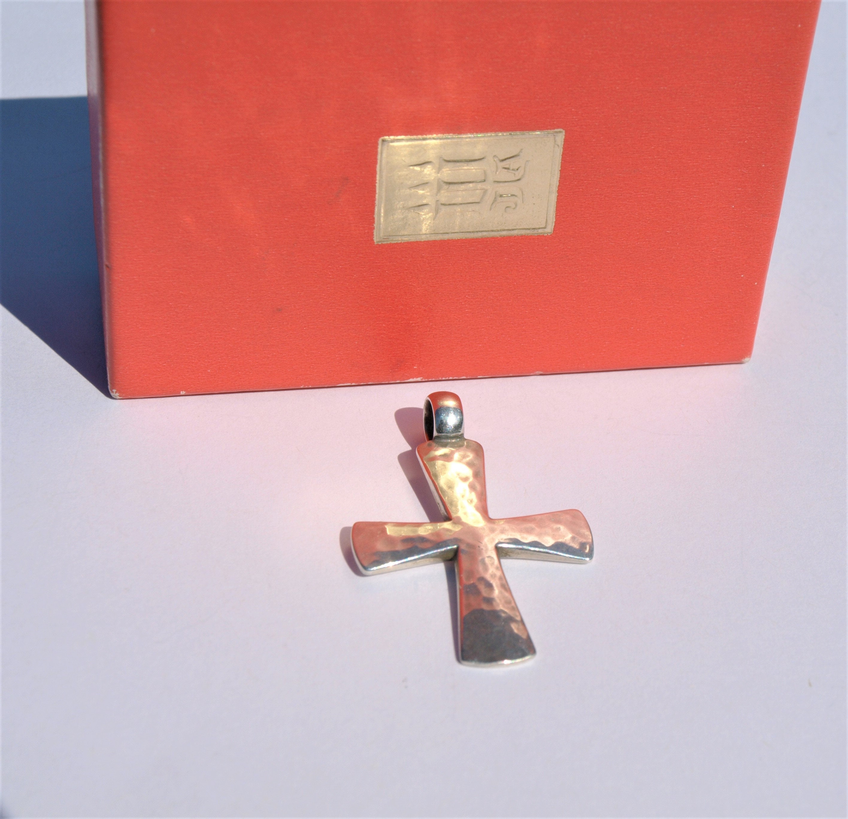 James avery hotsell hammered cross