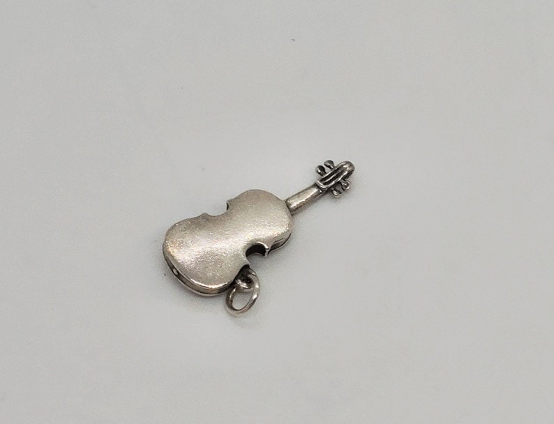 James Avery Violin Charm Sterling Silver Retired IOB With Dust Etsy