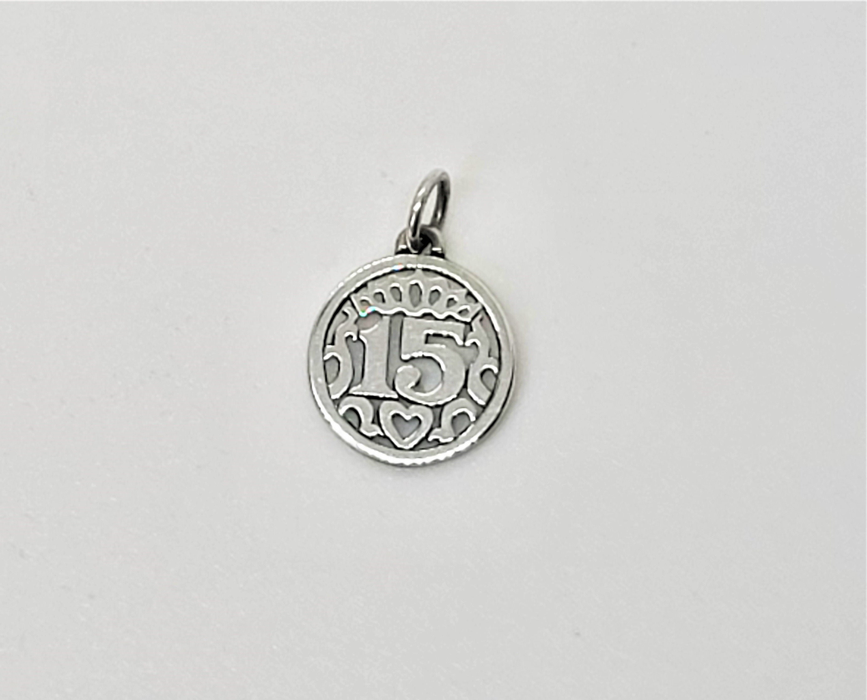 James Avery Quinceanera Charm Sterling Silver Uncut Loop Etsy