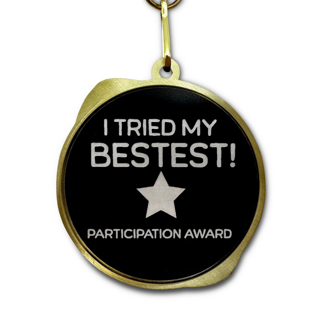 FANTASYJOCKS Fantasy Football Participation Award Medal Perfect for FFL