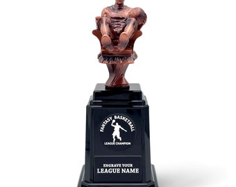 Fantasy Basketball Championship Trophy -  15 Year Perpetual Trophy includes Custom Laser Engraving