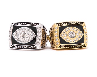 FANTASYJOCKS Fantasy Football Championship Ring - The Ringer
