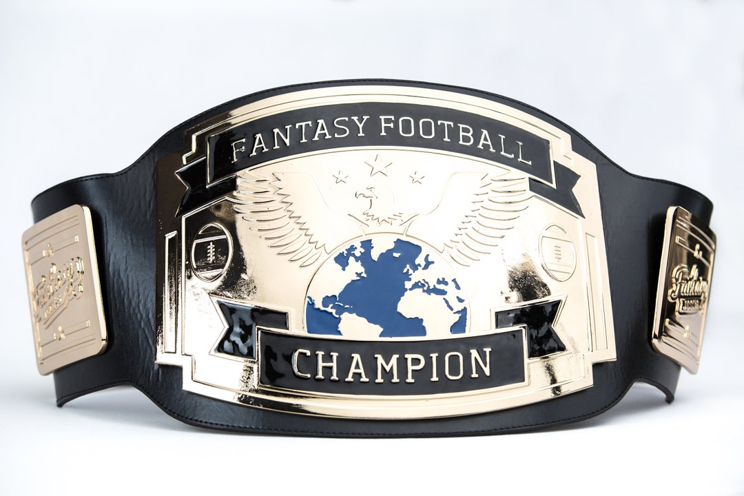 FANTASYJOCKS Fantasy Football Championship Belt Perfect Trophy for FFL