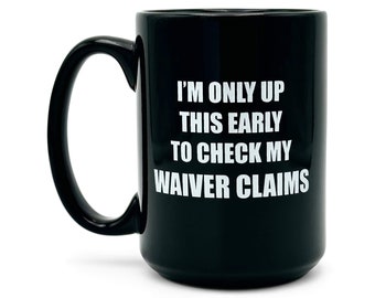 Fantasy Football Drinking Cup Coffee Mug -  15 Ounces