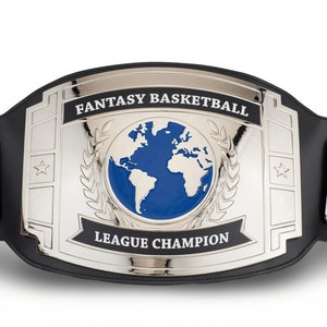 FANTASYJOCKS Custom Championship Belt - Perfect Trophy for Fantasy Football Wrestling Hockey Baseball Corporate Award
