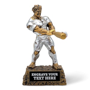 FANTASYJOCKS Fantasy Baseball Championship Trophy - Beast includes Custom Laser Engraving