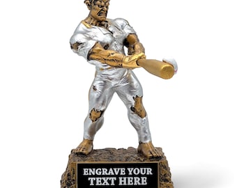 Fantasy Baseball Championship Trophy includes Custom Laser Engraving