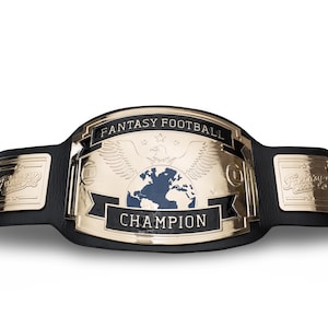 FANTASYJOCKS Fantasy Football Championship Belt - Perfect Trophy for FFL winner