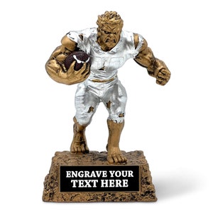 FANTASYJOCKS Fantasy Football Championship Trophy - Beast - includes Custom Laser Engraving