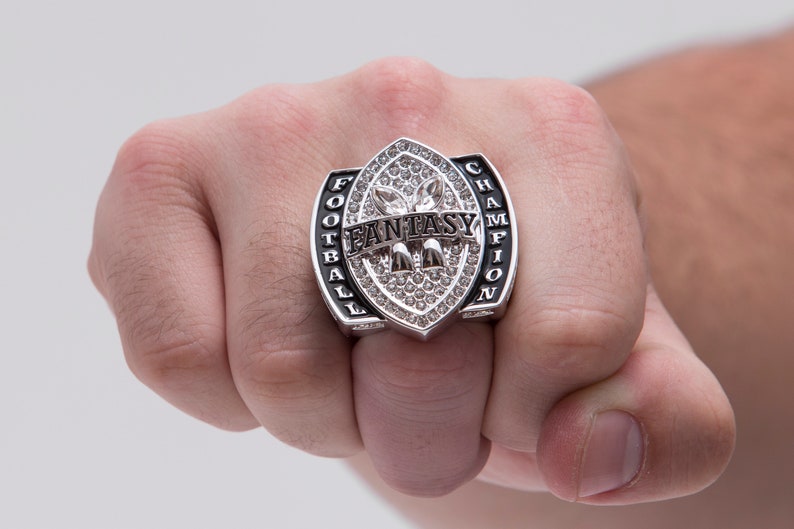 Fantasy Football Championship Ring V4 Etsy