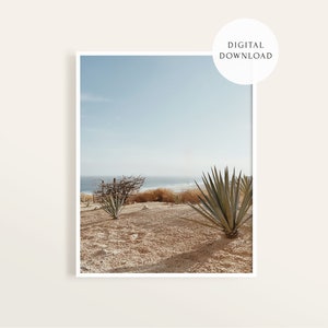 Cabo Sunset Beach — Digital Print | Coastal Photo, Baja California, Cabo San Lucas Art, Los Cabos, Beach Printable — 8x10 12x18 16x20 18x24