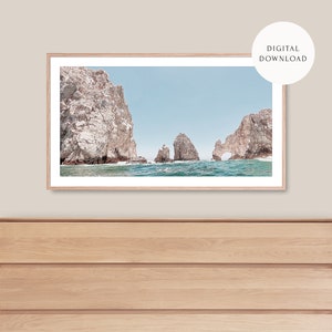 Arco Magico Samsung TV Art, Cabo San Lucas, The Frame Photography, Los Cabos Arch, Mexico Landmark, for the Home Digital Download, 16:9 image 3