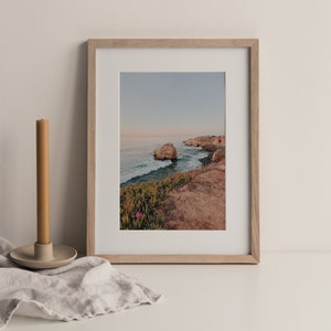 Wintertide Sunset Art, Sunset Cliffs, San Diego Beach Photo Printable, Wall Art Download DIGITAL PRINT 8x10 11x14 12x18 16x20 18x24 image 2