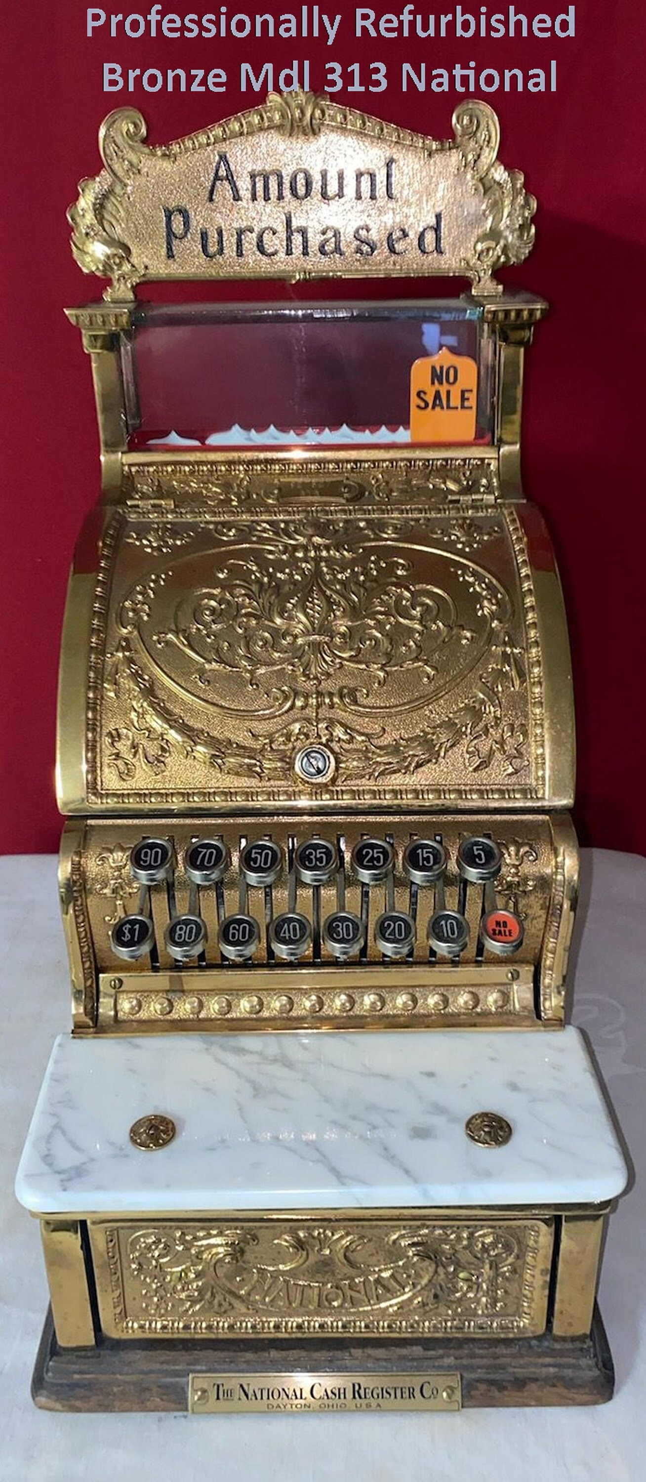 Old National Cash Register for sale Only 3 left at 60