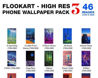 Flookart High-Res Phone Wallpaper Pack #3 - 46 images.