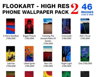Flookart High-Res Phone Wallpaper Pack #2 - 46 images.