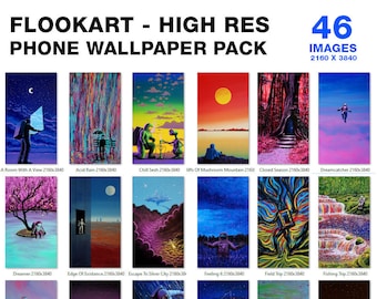 Flookart High-Res Phone Wallpaper Pack - 46 images.