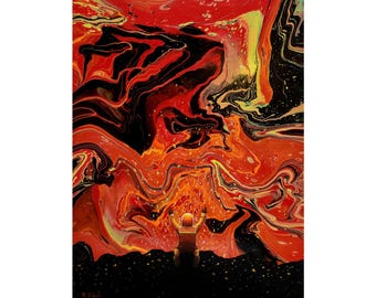 Feel The Burn - Flooko Poster