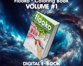 Flooko - Coloring Book - Digital E-Book