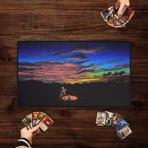 Escape The Night - MTG Krabbeldecke / Schreibtischmatte - 59 x 34 cm