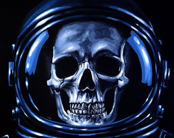 Dead Star - An original acrylic painting by viral artist Flooko - Unique handmade wall art