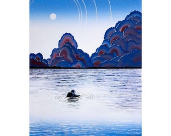 Lakes Of Agate Ridge - Flooko Poster
