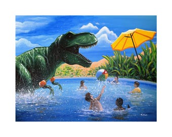 Pool Party - Flooko Poster