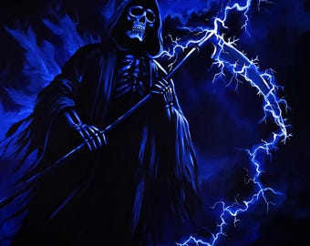 The Guide - An original acrylic painting by viral artist Flooko - Unique handmade wall art