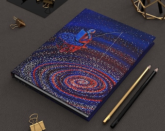 Flooko's "Gone Fishin" Hardcover Journal
