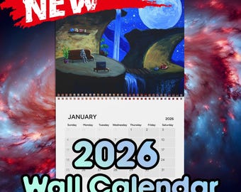 Flooko Wall Calendar 2026 - NEW