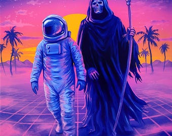Let's Rock - An original acrylic painting by viral artist Flooko - Unique handmade wall art