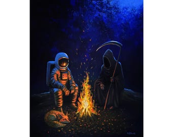An Evening With Death - Flooko Poster