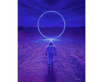 A Signal In The Void - Flooko Poster