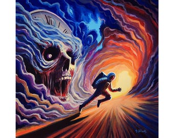Time Evader - Flooko Poster