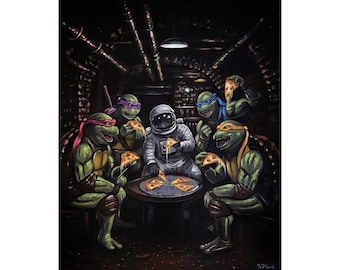 Pizza Power - Flooko Poster
